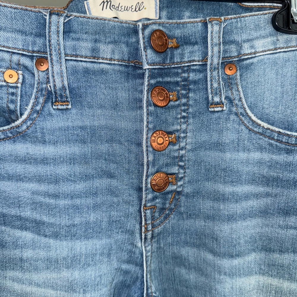 Madewell Cali Demi-Boot Crop Jeans | Petite 24P - Picture 2 of 4